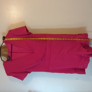 Bright Pink, Bebe, Shorts Romper (1 piece)